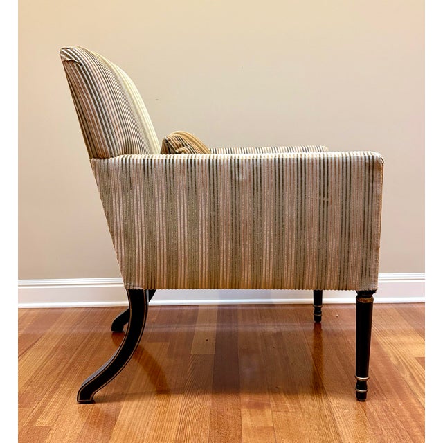 2000 - 2009 Dessin Fournir Wagonner Bergere Occasional Chair For Sale - Image 5 of 11