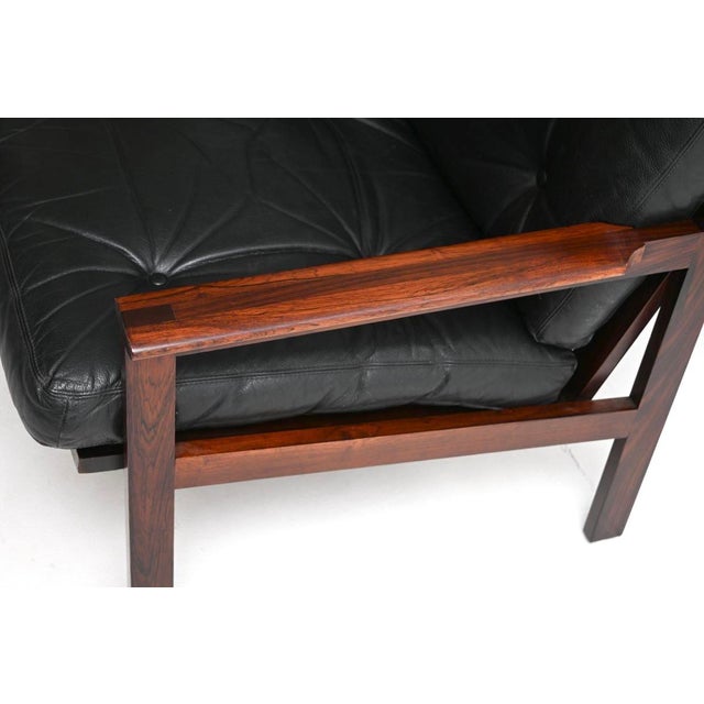 Vintage Danish Capella Sofa attributed to Illum Wikkelso, 1960 For Sale - Image 11 of 14