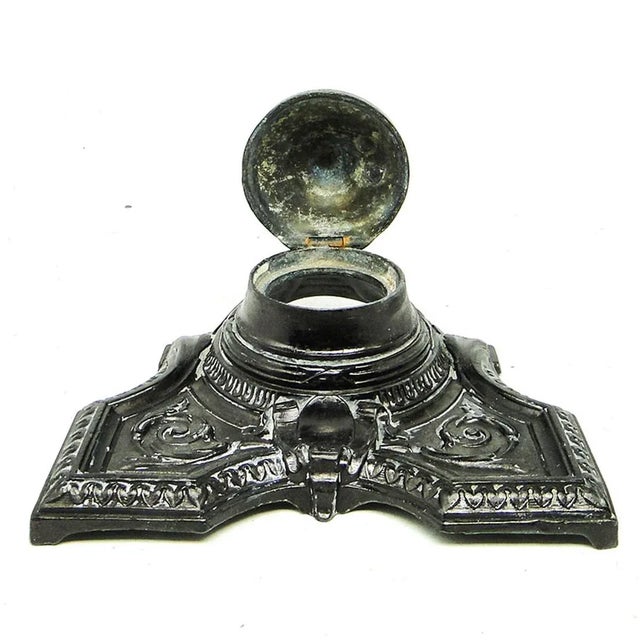 Art Nouveau Inkwell, France, 1890s For Sale - Image 3 of 8