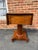 Antique 19th Century American Empire Flame Mahogany Drop Leaf Side Table For Sale - Image 11 of 16