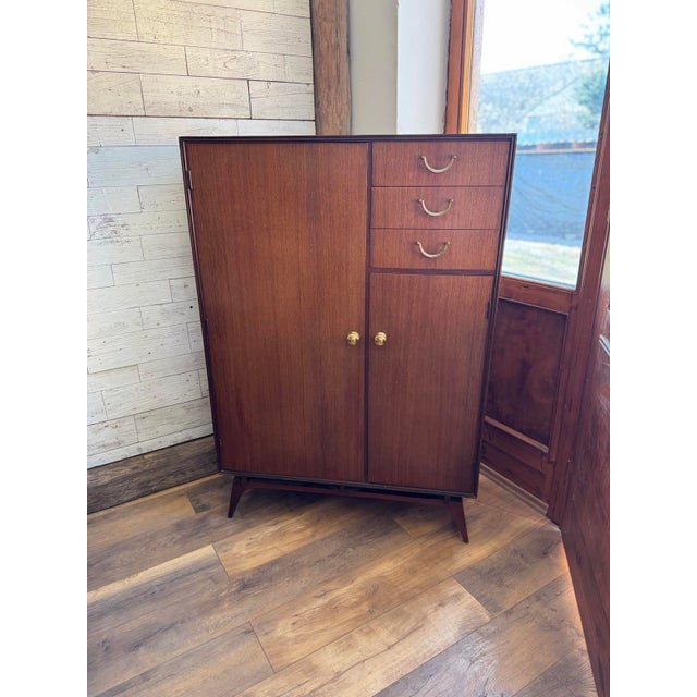 1960s Mid-Century Modern Armoire by Meredew, 1960s For Sale - Image 5 of 11