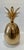 Metal 1960s Extra Large Brass Pineapple Ice Bucket, Hollywood Regency Style For Sale - Image 7 of 11