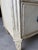 Gustavian or Swedish Creme Painted Distressed Dresser Console Table Circa 1920s For Sale - Image 11 of 11