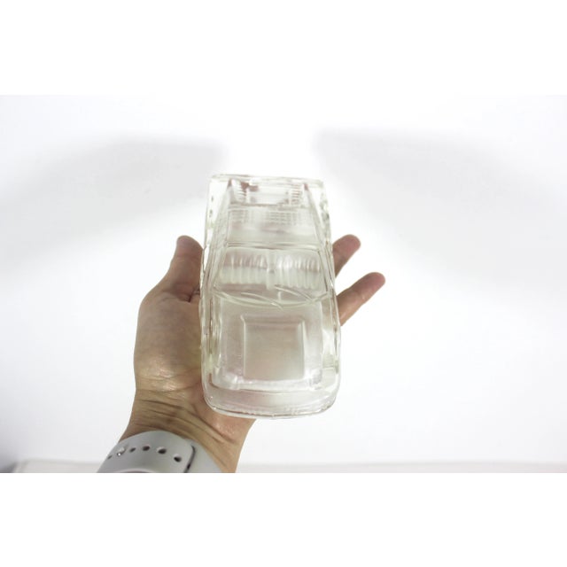 Italian Vintage Glass Ferrari Testarossa Model Paperweight Italian Crystal For Sale - Image 3 of 11
