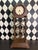 1970s Grand Old World Ironwork Table Clock With Architectural Scrollwork, 25" For Sale - Image 11 of 18
