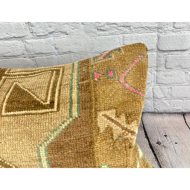 Turkish 16 x 24 Rug Pillow Topkapi Dreamland Turkish Pillow Cushion Cover For Sale - Image 3 of 4