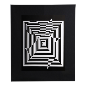 Victor Vasarely, Yablapour Ii, Offset Lithograph