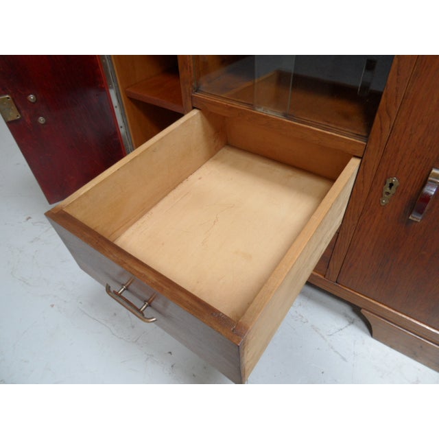 Wood Art Deco Buffet, 1920s For Sale - Image 7 of 13