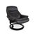 Dark Grey Leather Sunrise Recliner with Manual Function from Stressless For Sale - Image 4 of 18