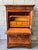 Louis Philippe French Figured Walnut Secrétaire À Abattant With Marble Top For Sale - Image 14 of 15