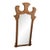 1970s Vintage Pulaski Furniture "Acapella" Scrolled Silhouette Accent Wall Mirror For Sale