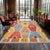 Mid-Century Modern Vintage Handwoven Turkish Rug Oversized Oushak Kilim Rug for Living Room - 9′11″ X 12′2″ For Sale - Image 3 of 14