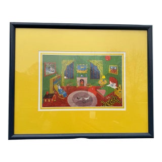 Vintage Goodnight Moon Framed Print For Sale