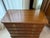 Here we have a high-quality Bachelor chest crafted from beautifully grained oak. Five drawer configuration, refined walnut...