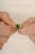 Modern 14k Gold 1.23 Carat Emerald Sunburst Diamond Heirloom Ring Size 7 For Sale - Image 3 of 13