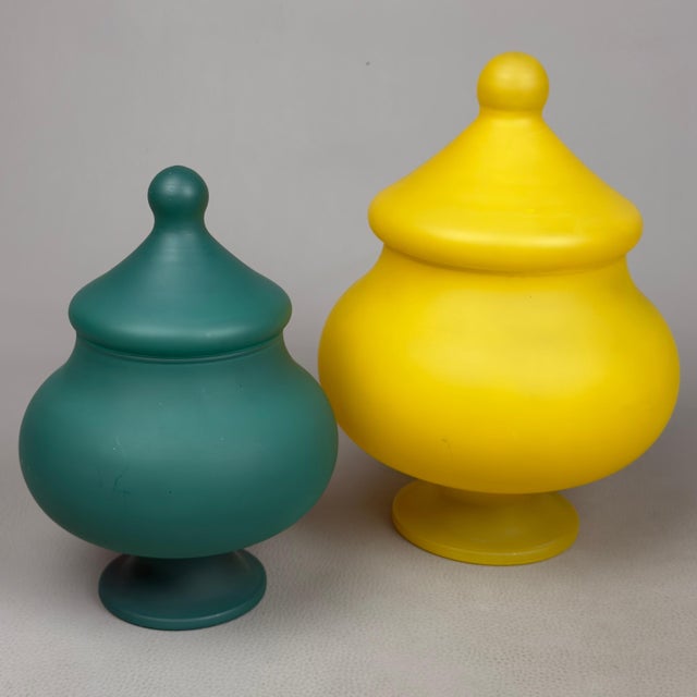 Venetian Glass Containers, 1980s, Set of 2 For Sale - Image 12 of 12