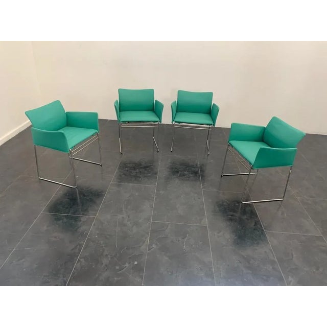 Maja Armchairs by Kazuhide Takahama for Simon Gavina, Set of 4 For Sale - Image 6 of 12