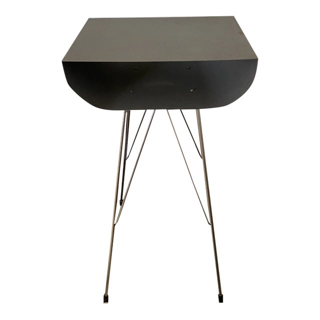 Modern ICFF Chrome Side Table For Sale