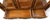 Brown Stanley Faux Bamboo & Rattan Lighted China Display Cabinet For Sale - Image 8 of 18