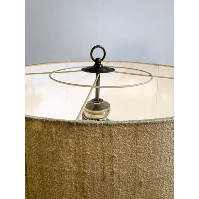 Bronze Floor Lamp attributed to Lothar Klute, 1970s For Sale - Image 3 of 7