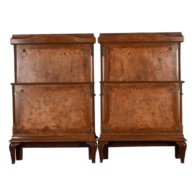 Twin Headboards and Footboards for Single Beds, Set of 4 For Sale