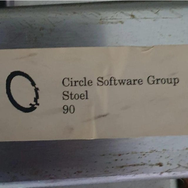 Circle Software Group Nimbus 2103 Chairs by Peter de Boer for Gispen, 1983, Set of 2 For Sale - Image 5 of 6