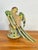 Vintage Large Majolica Porcelain Parrot Figurine For Sale - Image 9 of 14