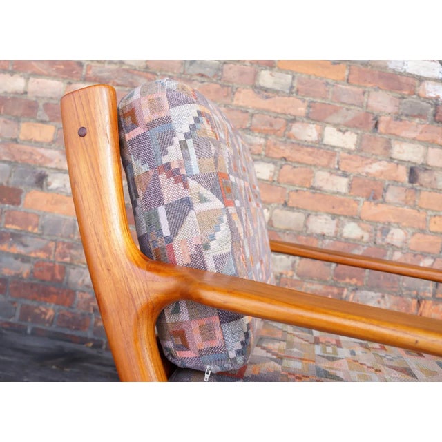 Vintage Danish Teak Lounge Chair, 1970s For Sale - Image 11 of 12