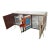 Vintage Colorful Glass Sideboard For Sale - Image 9 of 11