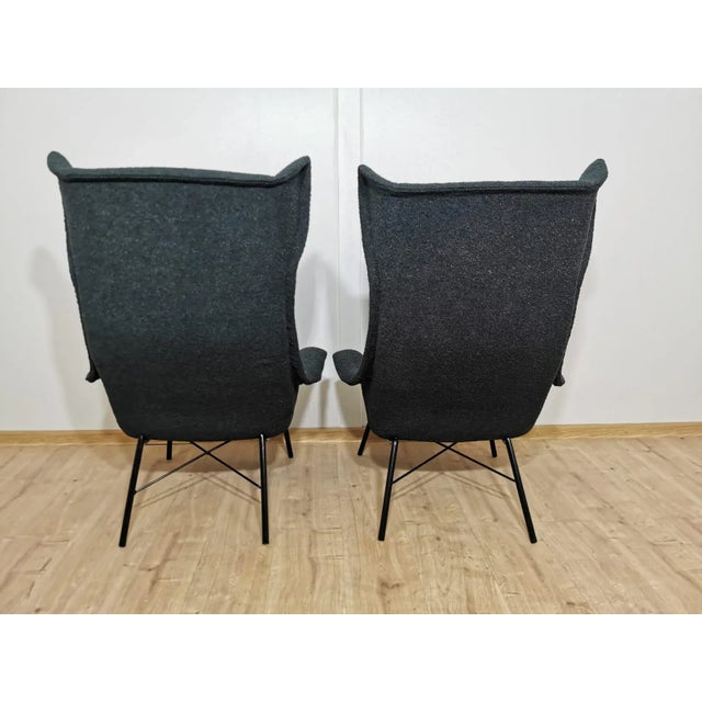 Mid-Century Modern Set of Czechoslovakia Lounge Chair by Miroslav Navratil, 1960s For Sale - Image 3 of 18