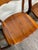 Wood Vintage Colonial Revival Early American Style Walnut Dining Chairs - Set of 6 For Sale - Image 7 of 15