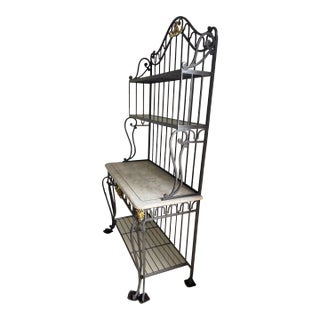 Wrought Iron Bakers Rack For Sale