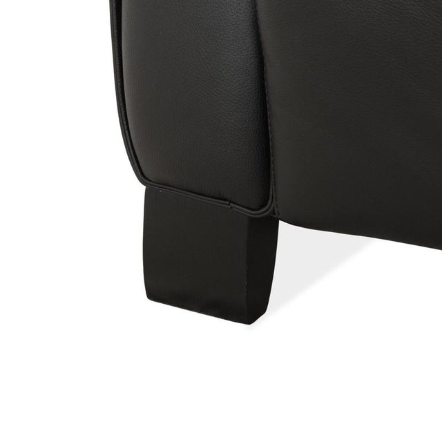 Black Leather 2-Seater Sofa from Ewald Schillig For Sale - Image 5 of 9