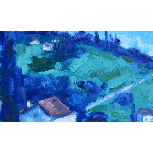 “I’ve been in a blue mood with my paintings lately — drawn to cooler tones, moonlight, dreams, and quiet landscapes.” Some...