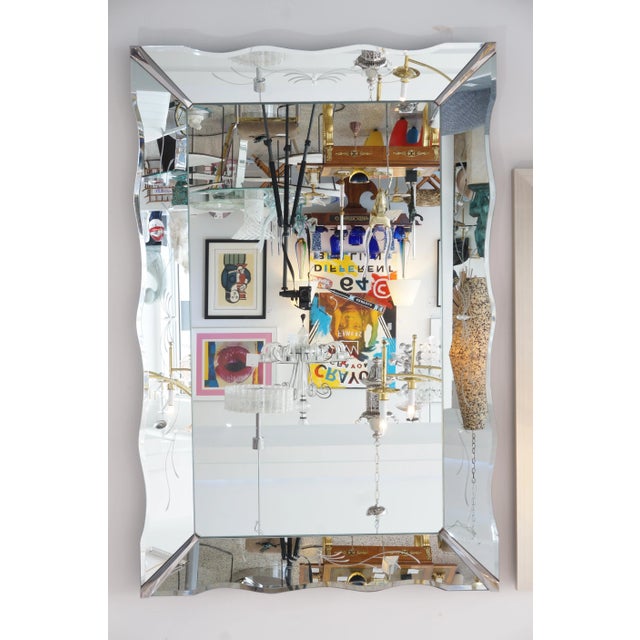 6'high Art Deco Wall Mirror Picture Frame Style For Sale - Image 12 of 12
