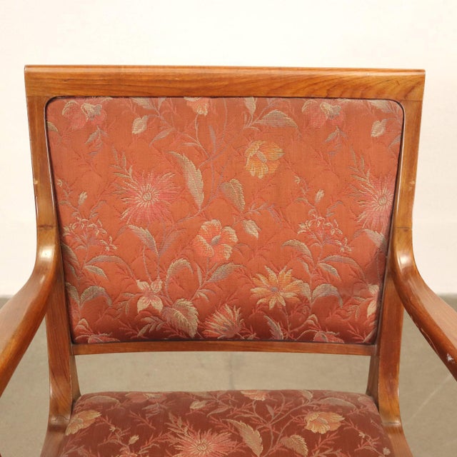 Vintage Armchair in Mahogany, 1950s For Sale - Image 3 of 10