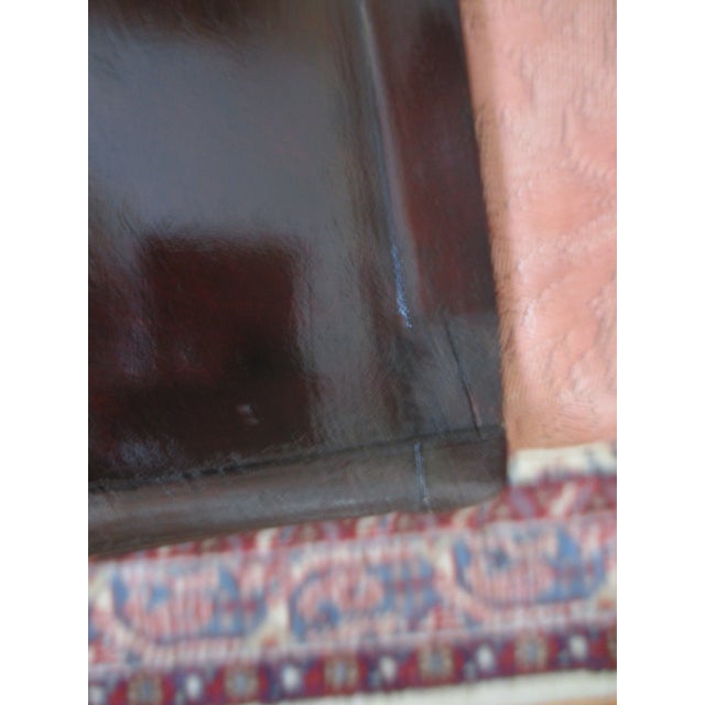 Antique Large French Empire Mahogany Ottoman / Footstool Footed For Sale - Image 11 of 12