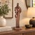 1990s Restored Harris Marcus Endeavors “Family” Modernist Sculpture Signed 1990 17.5" For Sale - Image 5 of 11
