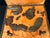 Late 20th Century Chinese Art Carved Archaic Style Puzzled Jade Plaque Dragon Sculpture Display Silk Case For Sale In New York - Image 6 of 7