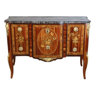 Transitional Commode by Martin Ohneberg, 18th Century For Sale