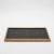 Rectangular Tray in Black Shagreen With Bronze Patina Brass Insert by Kifu Paris For Sale In Los Angeles - Image 6 of 7