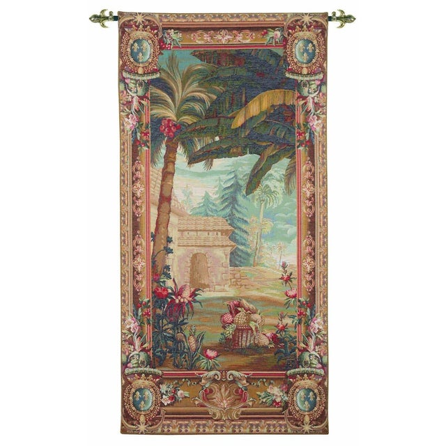 This beautiful tapestry is woven on a jacquard loom by skilled weavers, keeping alive the centuries old tradition of...