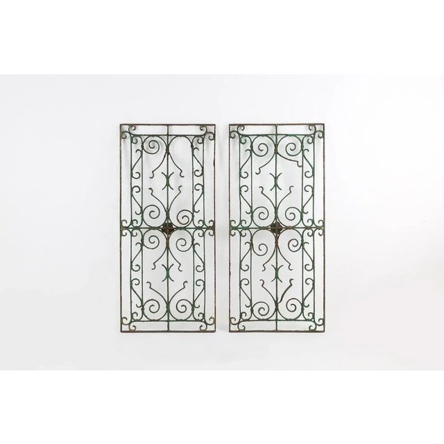 Vintage Iron Wall Decoration, 1930s For Sale - Image 11 of 12