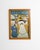 Mid 20th Century Mid 20th Century France Modern Blue Wood Poster For Sale - Image 5 of 15