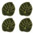 Monstera Leaf Cocktail Napkins - Set of 4 For Sale
