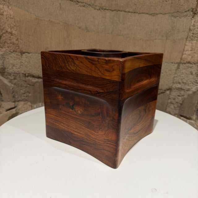 Dansk Rare Woods Ice Bucket by Jens Quistgaard for Dansk Mid-Century Modern For Sale - Image 4 of 9