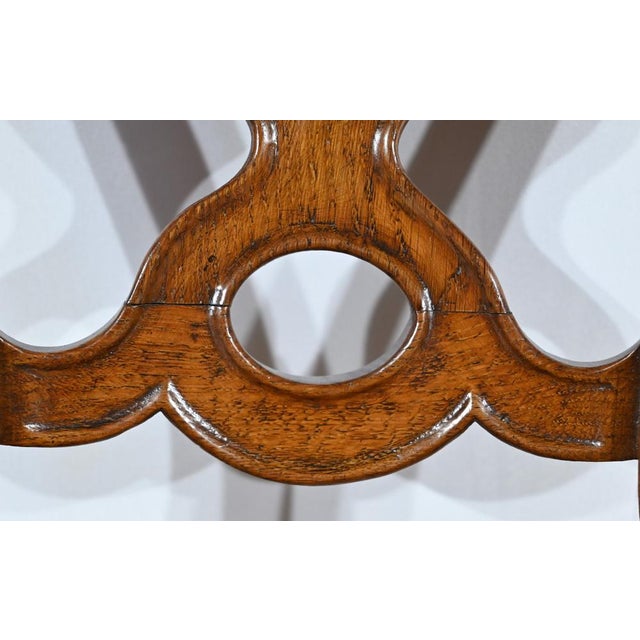 Mid-19th Century Louis Philippe Oak Chairs For Sale - Image 10 of 18
