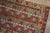 1880s Multicolor Abstract Geometric Antique Turkish Sivas Yastik Carpet Rug For Sale - Image 10 of 18