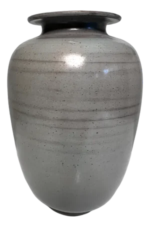 Modern Studio Ceramic Art Vase by Josef Höhler for Gotha, GDR / Germany, 1950s