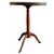 Antique French Neoclassical Mahogany Sunburst Inlaid Oval Side Table With Pierced Brass Gallery, Circa 1900 For Sale - Image 9 of 14
